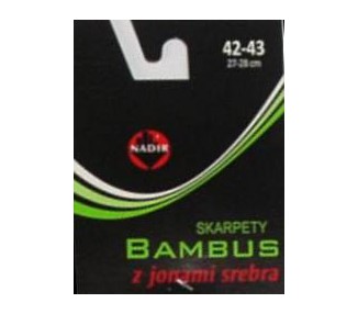 SKARPETY MĘSKIE BAMBUS AG+