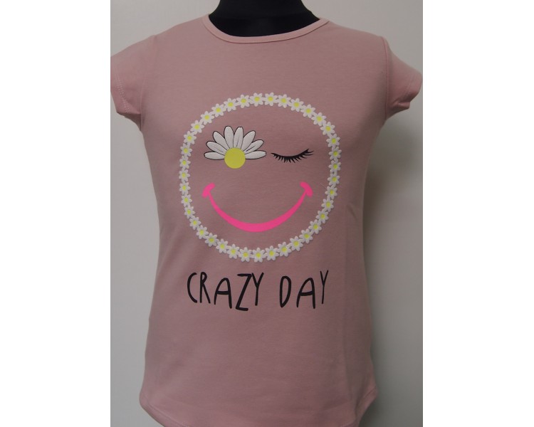 BLUZKA DZIEWCZĘCA CRAZY DAY KR R.170