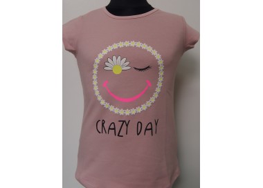 BLUZKA DZIEWCZĘCA CRAZY DAY KR R.170