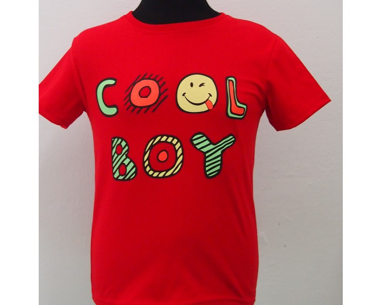 BLUZKA CHŁOPIĘCA COOL BOY KR R.86-92