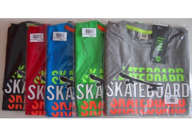 BLUZKA CHŁOPIĘCA SKATEBOARD KR R.128-140